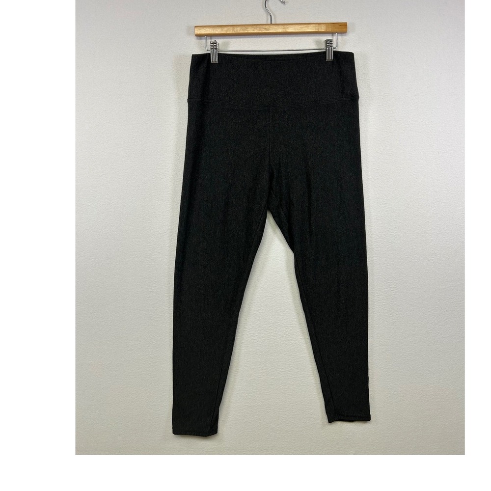 Athleisure Orvis Womens‎ XXL Charcoal Heather High Rise Modal Stretch Leggings